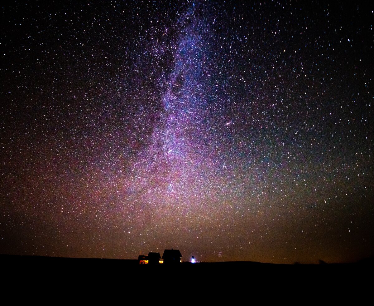 Sternenhimmel über der Peterbauernhütte | © Urlaub am Bauernhof/ Daniel Gollner Sternenhimmel über der Peterbauernhütte | © Urlaub am Bauernhof/ Daniel Gollner