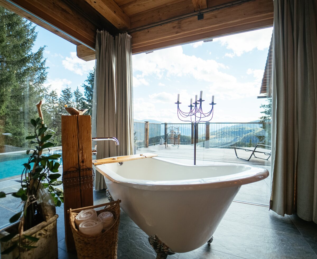 Private Spa auf der BienenAlm Hütte | © Urlaub am Bauernhof Steiermark / Daniel Gollner Private Spa auf der BienenAlm Hütte | © Urlaub am Bauernhof Steiermark / Daniel Gollner