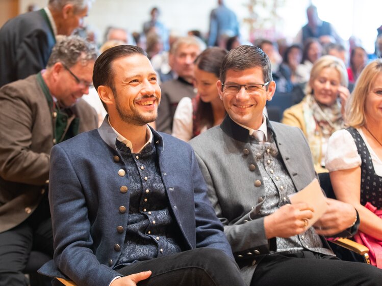 Die Landesräte Sebastian Schuschnig und Martin Gruber | © Nicolas Zangerle