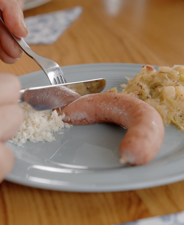 Selchwürste angerichtet | © Daniel Gollner/ Urlaub am Bauernhof Kärnten