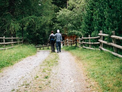 Paar spaziert | © Urlaub am Bauernhof Kärnten / Daniel Gollner Paar spaziert am Weg | © Urlaub am Bauernhof Kärnten / Daniel Gollner