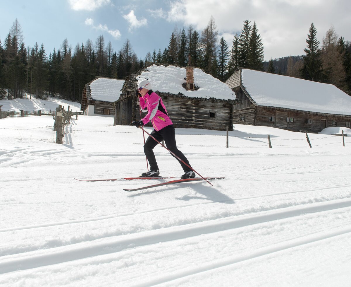 Langlaufen auf der Flattnitz | © Ferdinand Neumüller / Tourismusregion Mittelkärnten Zwei Langläufer auf der Flattnitz | © Ferdinand Neumüller / Tourismusregion Mittelkärnten