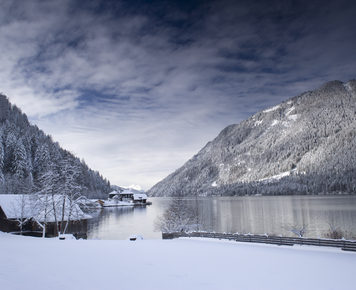 Weissensee im Winter | © Franz Gerdl / Kärnten Werbung GmbH Landschaftsbild vom Weissensee im Winter | © Franz Gerdl / Kärnten Werbung GmbH