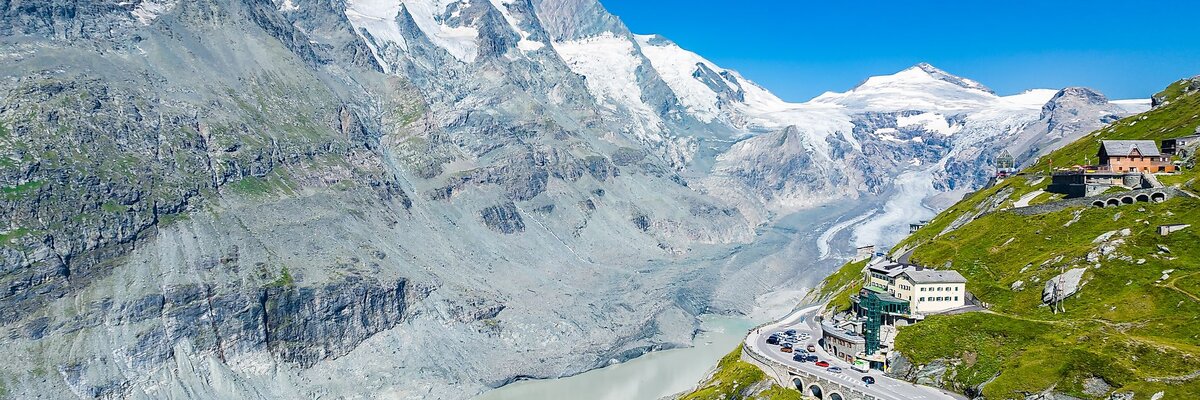 Großglockner Hochalpenstraße mit Blick auf den Großglockner | © Michael Stabentheiner/ Kärnten Werbung