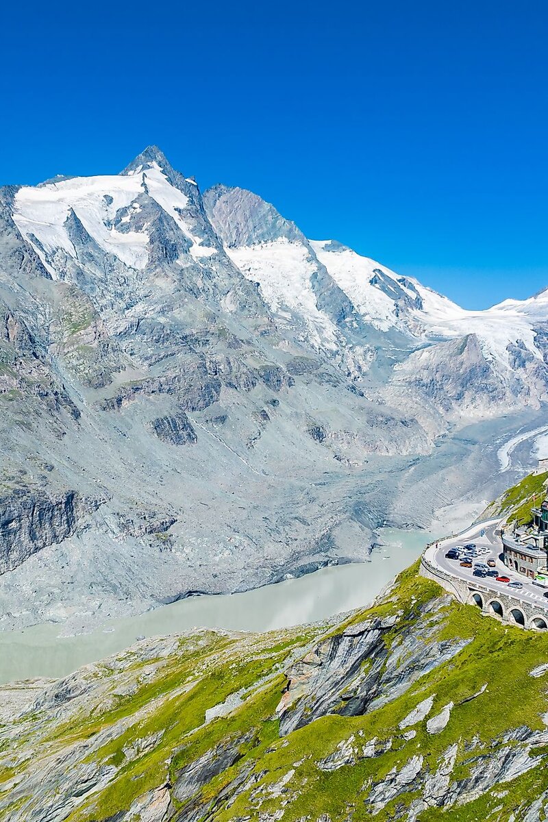 Großglockner Hochalpenstraße mit Blick auf den Großglockner | © Michael Stabentheiner/ Kärnten Werbung