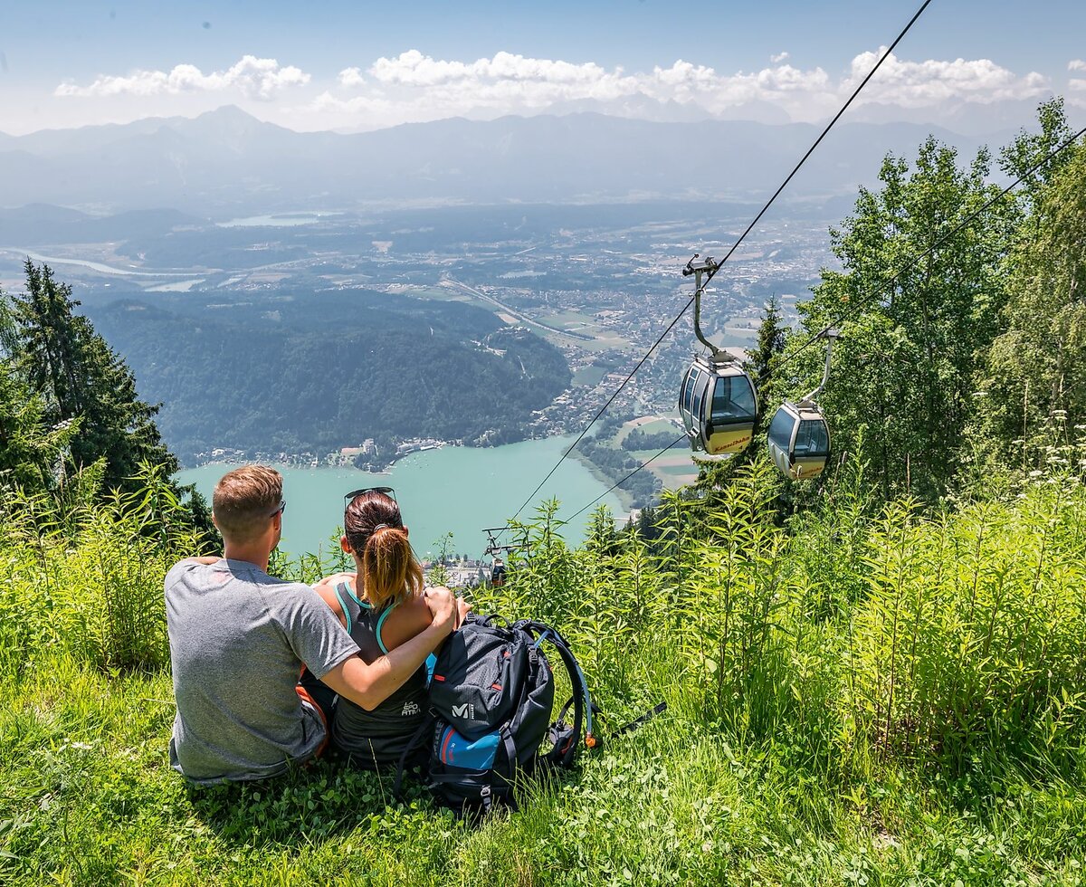 Kanzelhöhe in Villach | © Michael Stabentheiner/ Region Villach Tourismus GmbH Panoramablick über den ruhigen Ossiacher See in den Bergen | © Michael Stabentheiner/ Region Villach Tourismus GmbH