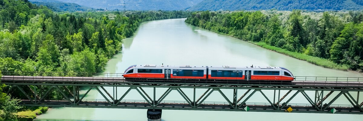 ÖBB-Zugverbindung in Kärnten | © Michael Stabentheiner / Kärnten Werbung