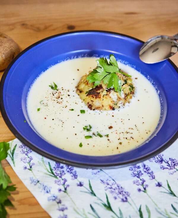 Stosuppe mit Erdäpfelschmarrn | © Anna Faltner