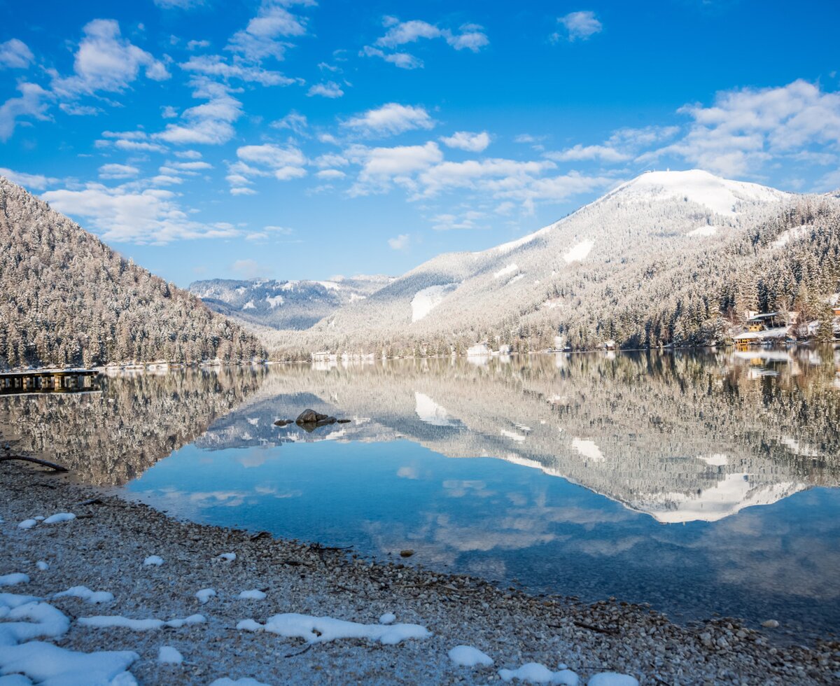 Erlaufsee Winterwandern im Mostviertel | © Fred Lindmoser - TV Mitterbach