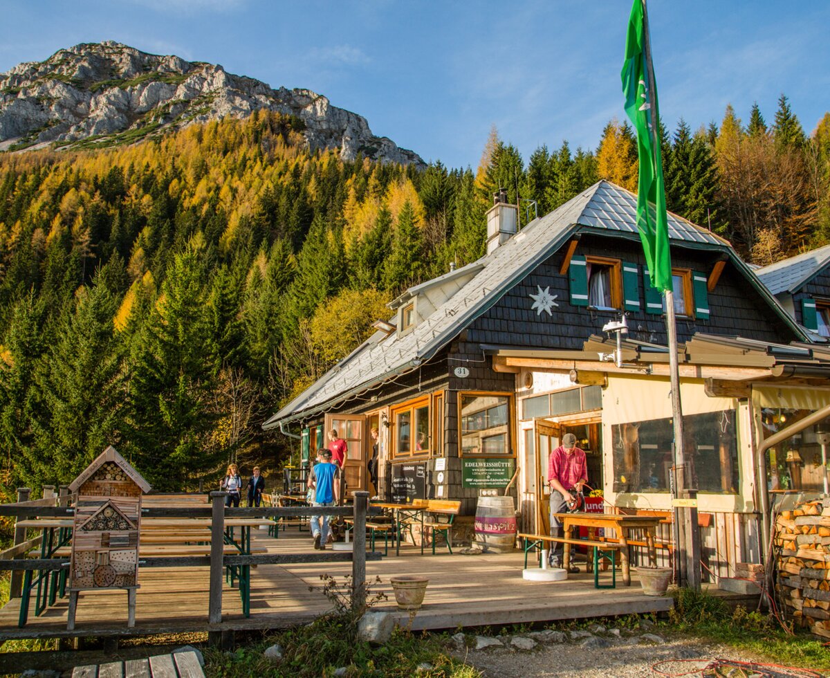 Edelweißhütte - Schneeberg | © Wiener Alpen in Niederösterreich - Franz Zwickl