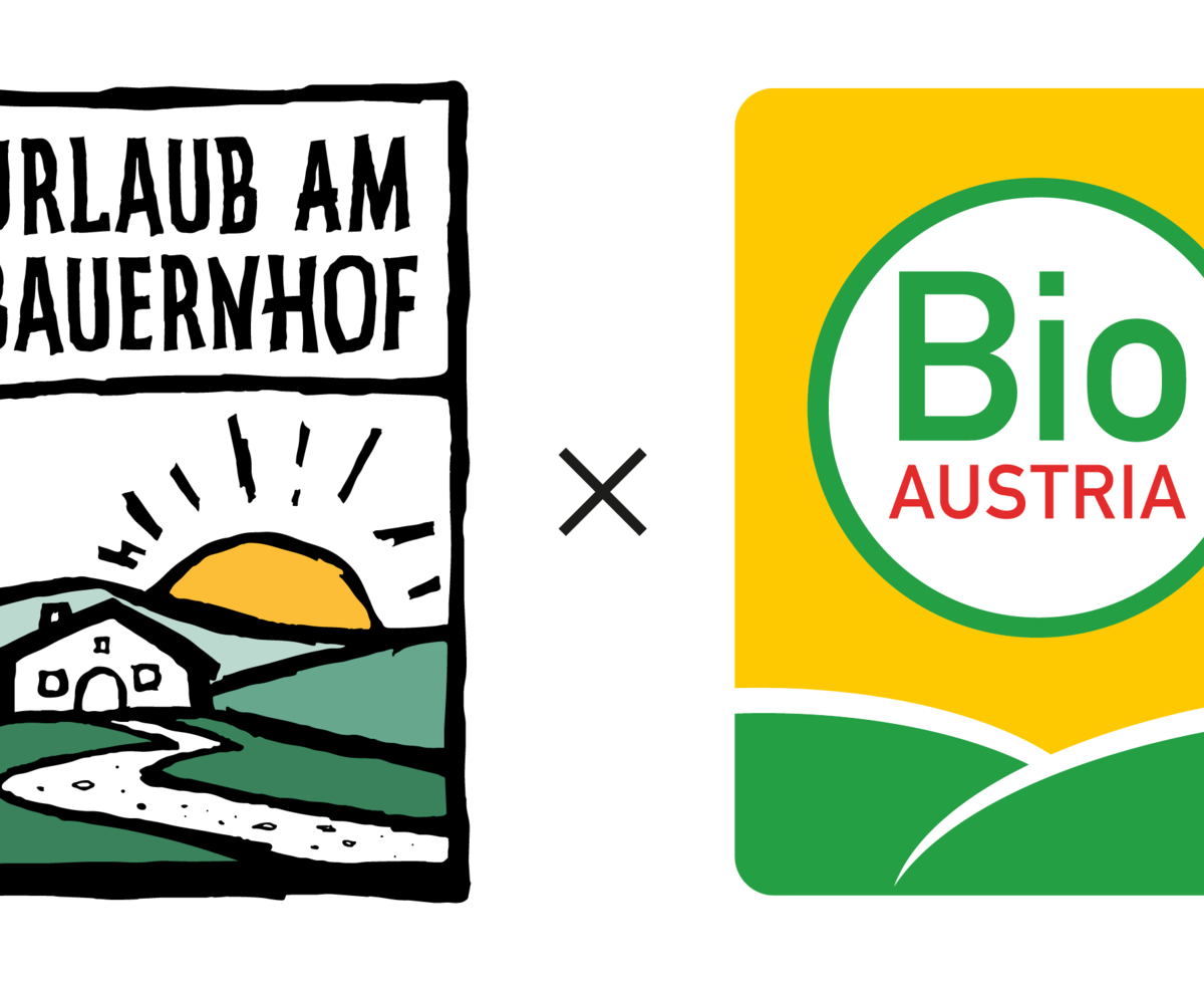 Kooperation Bio Austria x Urlaub am Bauernhof | © Urlaub am Bauernhof / Bio Austria Logo der Kooperation Bio Austria und Urlaub am Bauernhof | © Urlaub am Bauernhof / Bio Austria