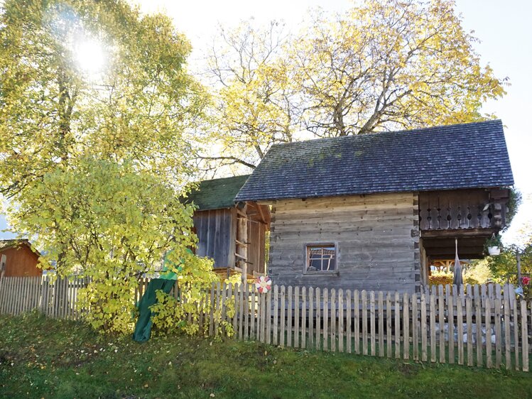 Ferienhaus mit Garten | © Urlaub am Bauernhof Oberösterreich / Harald Puchegger