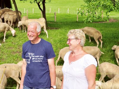 Gastgeber Hans und Michaela | © Urlaub am Bauernhof Oberösterreich / Harald Puchegger
