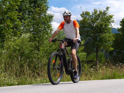 Gerhard Liebenberger bei einer Radtour am Ortnergut | © Urlaub am Bauernhof / Gerhard Liebenberger Gerhard Liebenberger bei einer Radtour am Ortnergut | © Urlaub am Bauernhof / Gerhard Liebenberger