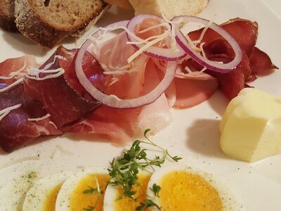 Weihfleisch, Jause, Ostern, Löckerwirt im Lungau, Salzburger Land | © Löckerwirt / Christina Löcker