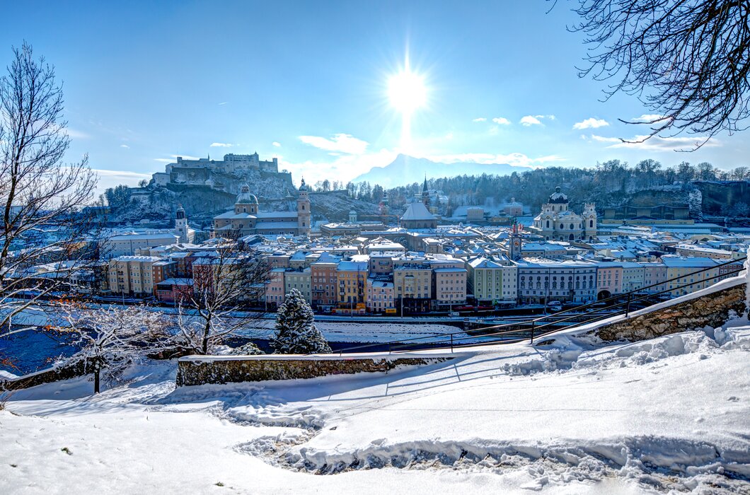 Winter in der Stadt Salzburg und Umgebung, Salzburger Land | © Tourismus Salzburg GmbH / Günter Breitegger