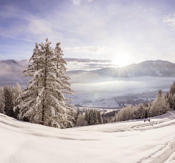 Winterlandschaft im Salzburger Saalachtal, Salzburger Land | © SalzburgerLand Tourismus / Branislav Rohal