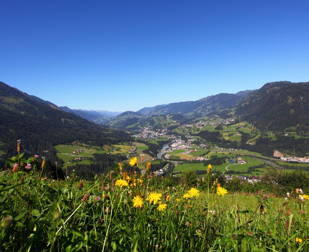 Sommer Salzburger Sonnenterrasse | © TVB St. Veit/Schwarzach Landschaft Salzburger Sonnenterrasse | © TVB St. Veit/Schwarzach