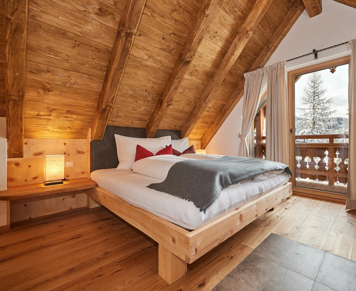 Schlafzimmer in der Almidylle in Sankt Martin am Tennengebirge, Salzburger Land | © Almidylle / Familie Farmer Schlafzimmer in der Almidylle in Sankt Martin am Tennengebirge, Salzburger Land | © Almidylle / Familie Farmer