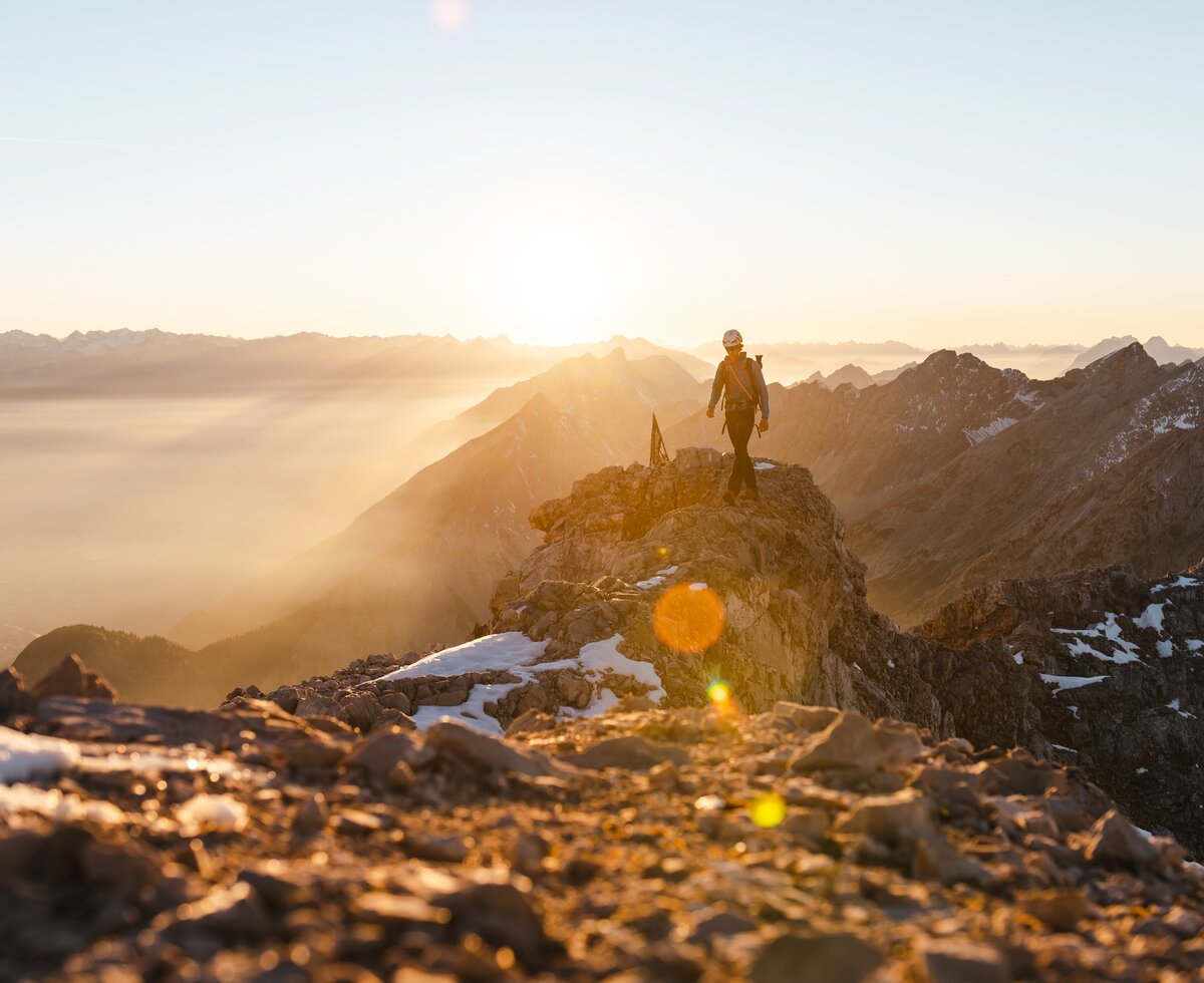 Bettelwurf Sonnenaufgang Bergsteigen | © Urlaub am Bauernhof - hall-wattens.at Bettelwurf Sonnenaufgang Bergsteigen | © Urlaub am Bauernhof - hall-wattens.at