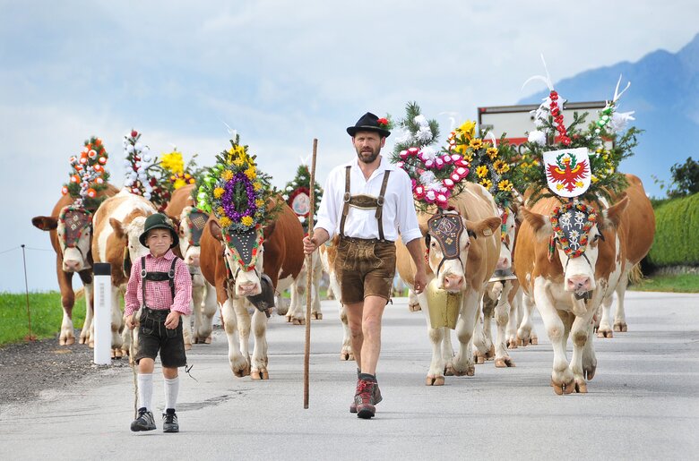 Almabtrieb Reit im Alpbachtal | © ©Alpbachtal Tourismus Gabriele Grießenböck