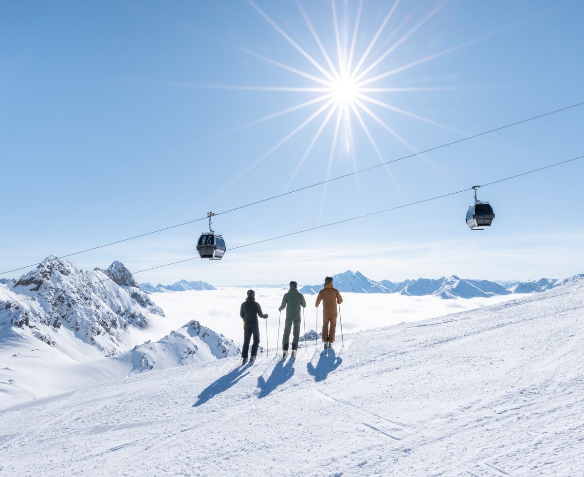 Skifahren Skigebiet | © ©TVB ST. Anton am Artlberg Patrick Bätz