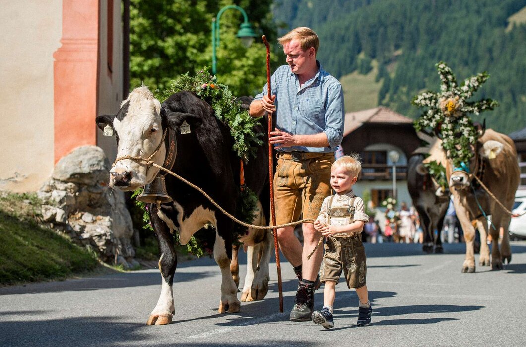 Almabtrieb Lermoos | © ©Tiroler Zugspitz Arena