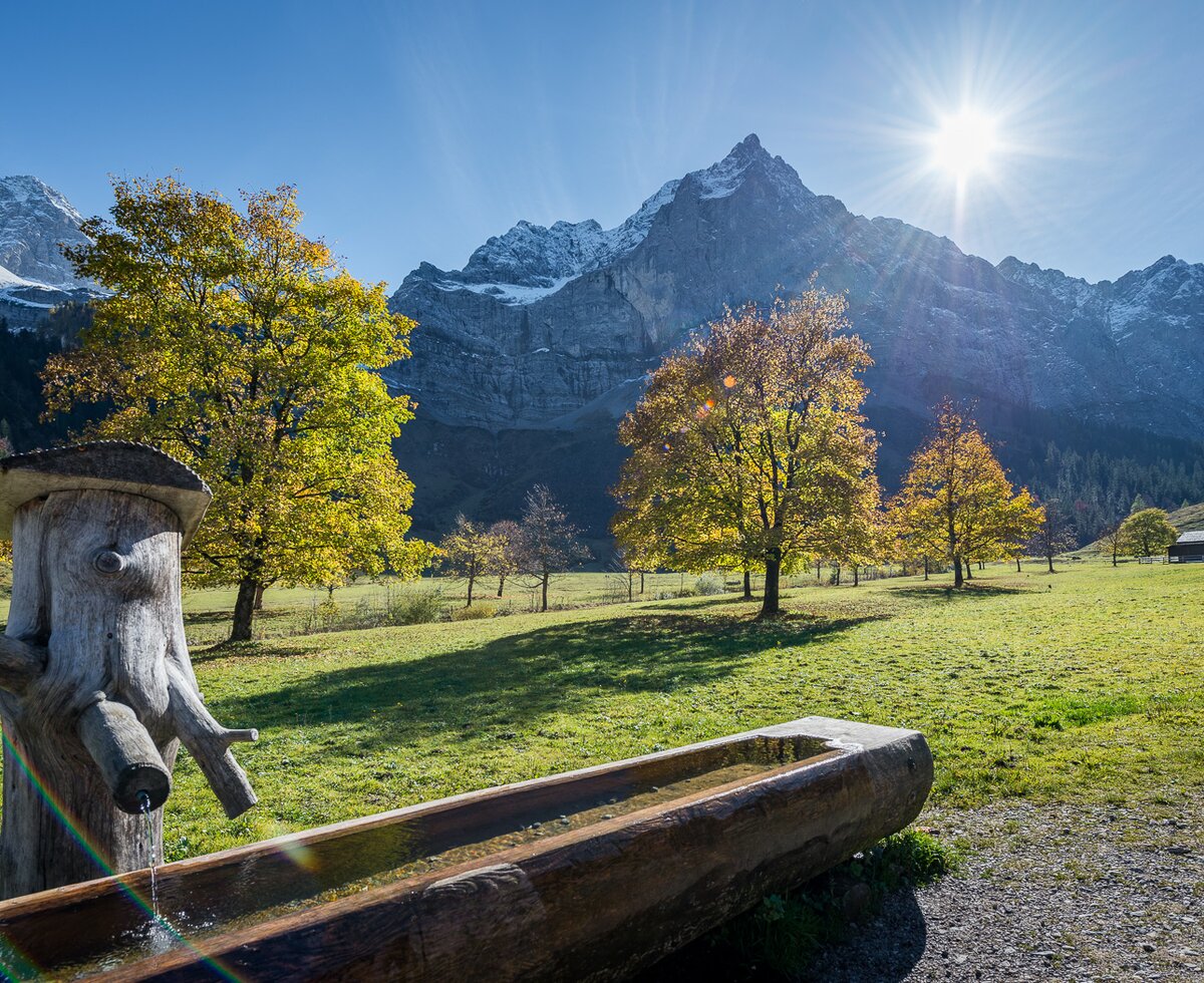 Großer Ahronboden | © Urlaub am Bauernhof - TVB SilberregionKarwendel