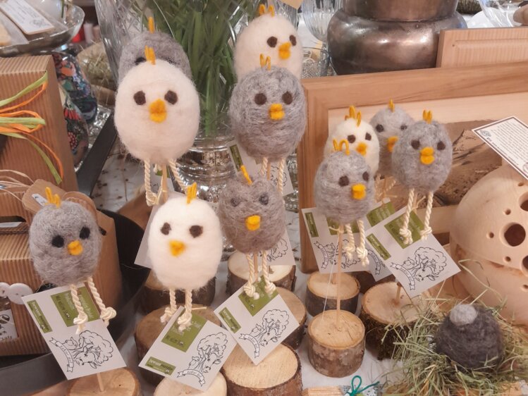 Selbstgemachtes aus Schafwolle | © Chalet Keßler