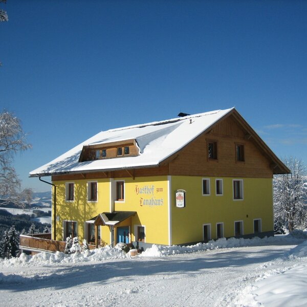 Gasthaus im Winter