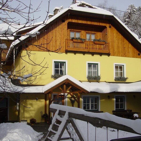 Unser Haus im Winter