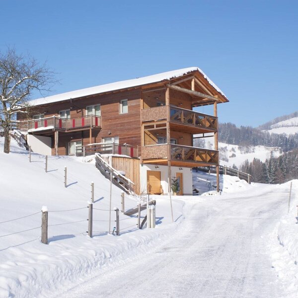 Ansicht Winter Ferienhaus