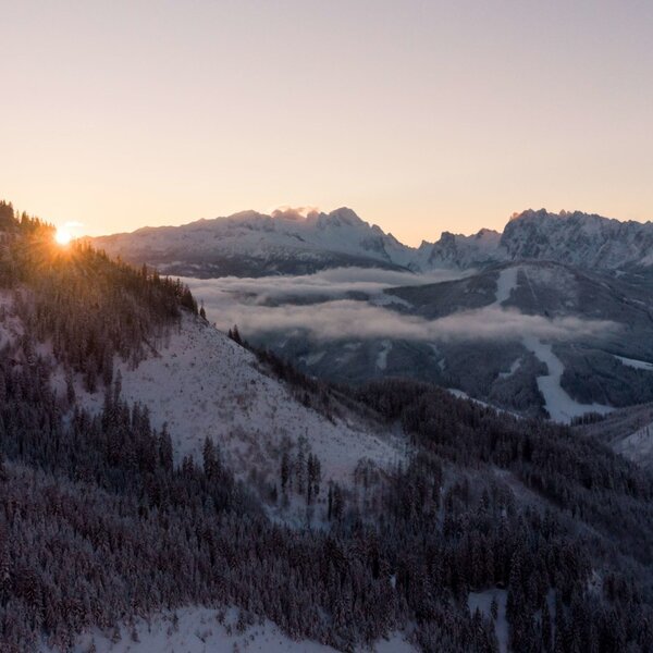 Ausblick in die Berge