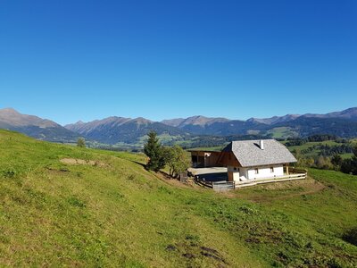 Wiedhupfhütte mitten im Grünen
