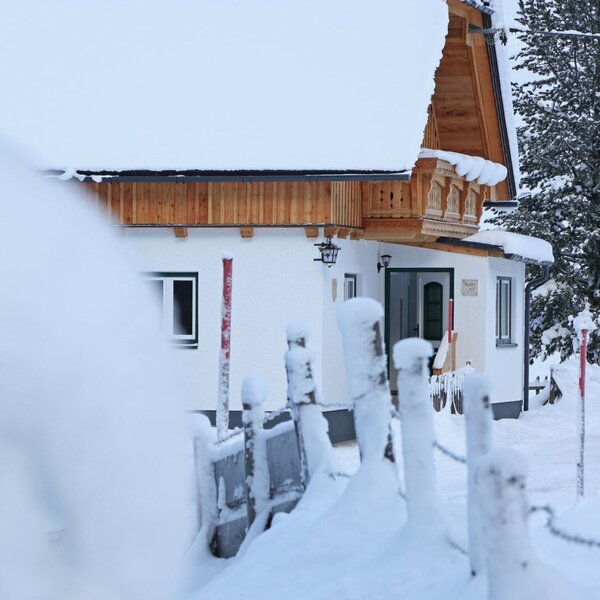 Das Berghaus Stückler im Winter