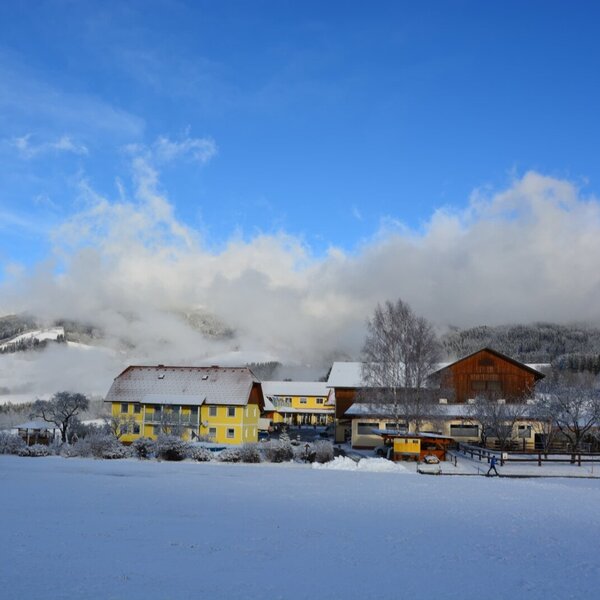 Hacknerhof im Winter