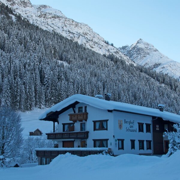 Berghof am Schwand im WInter