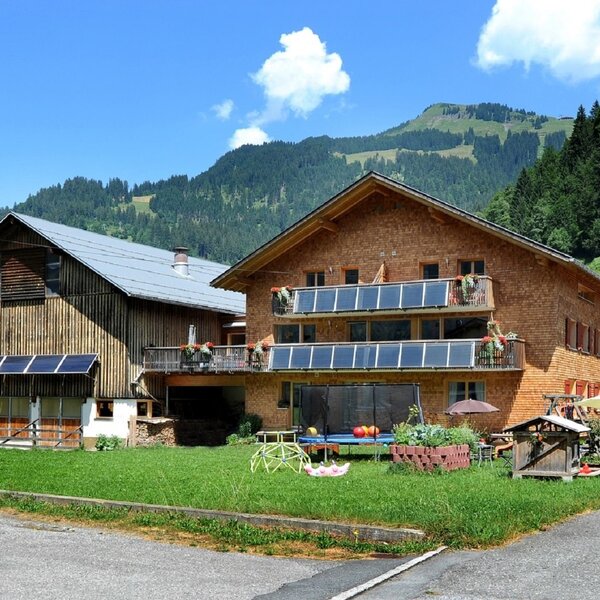 Unser Haus von Süden aus