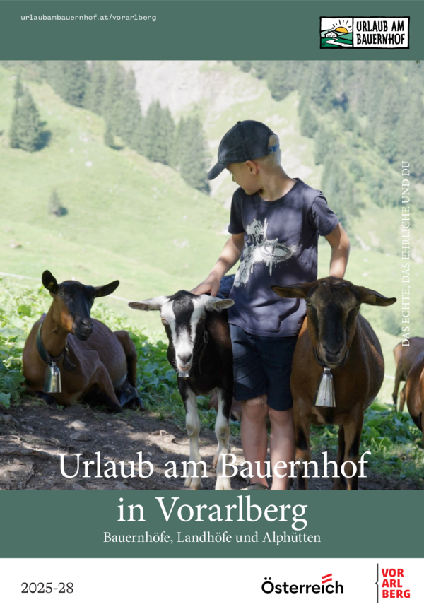 Farm Holidays in Vorarlberg (in German)